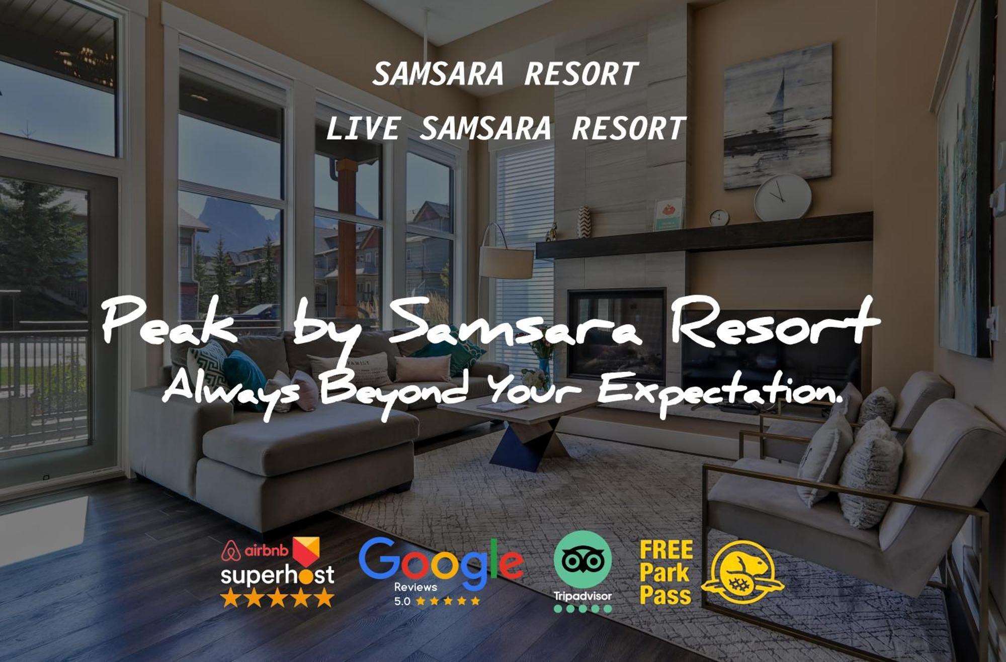 The Peak By Samsara - Panorama View - 4br & 5bth Canmore